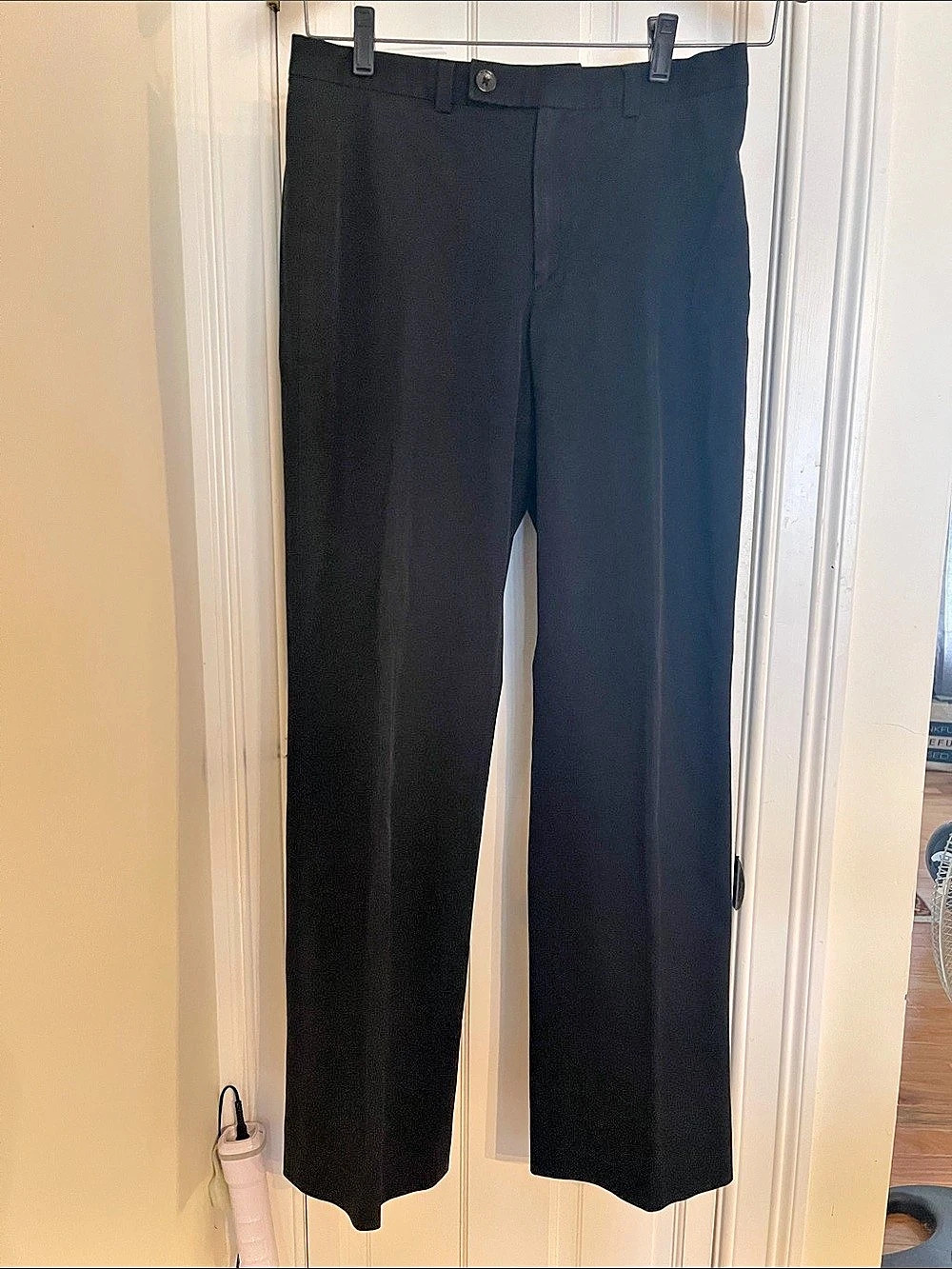 Banana Republic Straight Leg Trousers Black Size 8